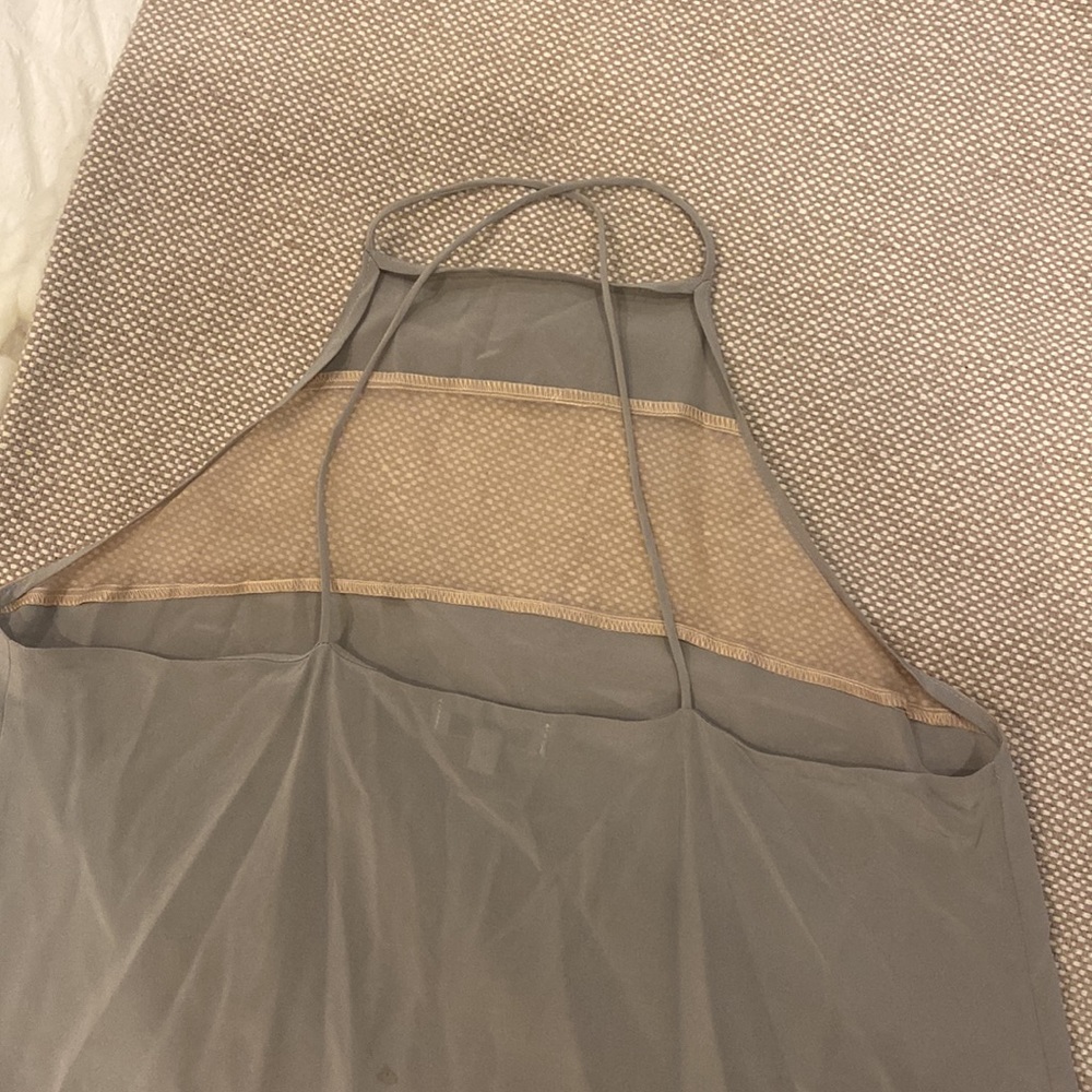Light grey high neck Cami NYC tank - Picture 4 of 7